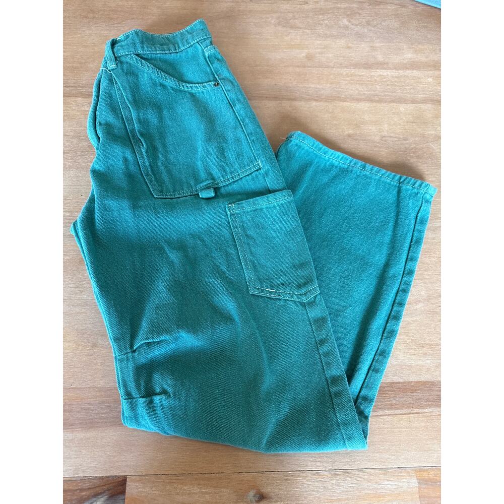 Revolve Lioness Green Cargo Jeans small - Picture 4 of 5